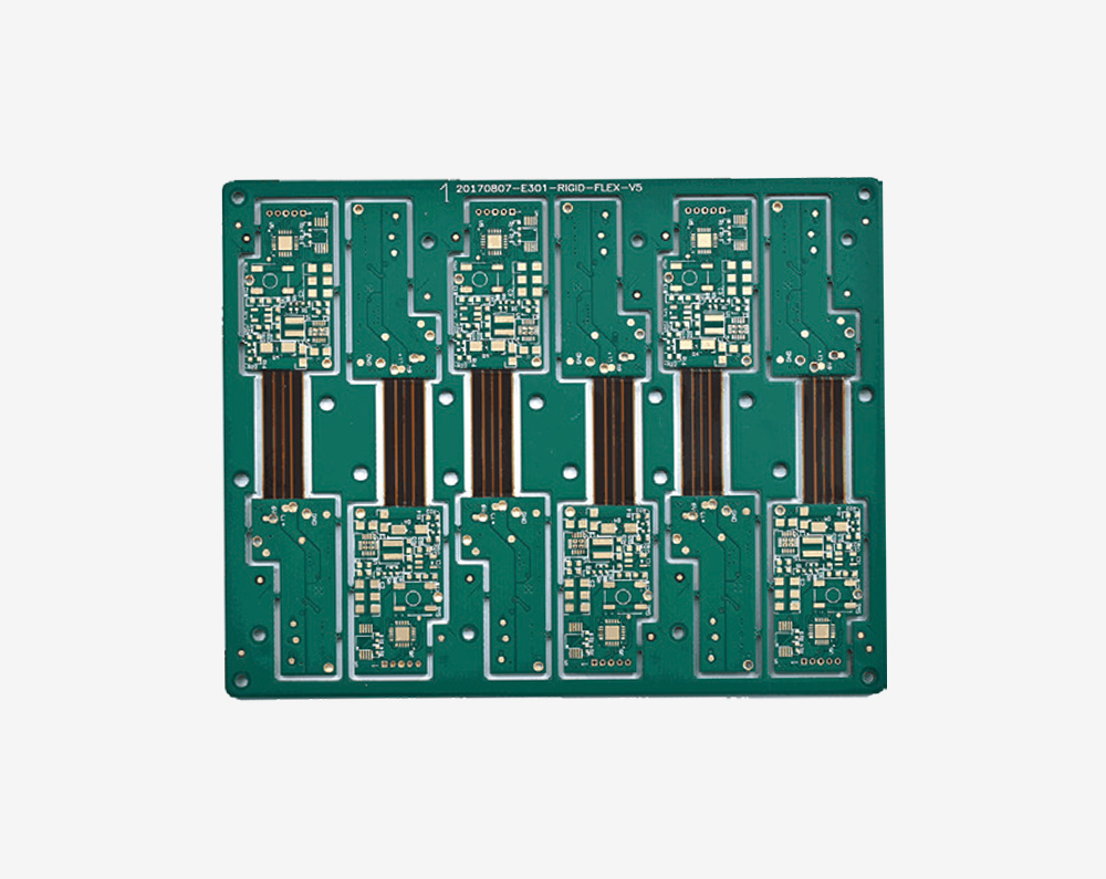 4 layers Rigid flex printed circuit board