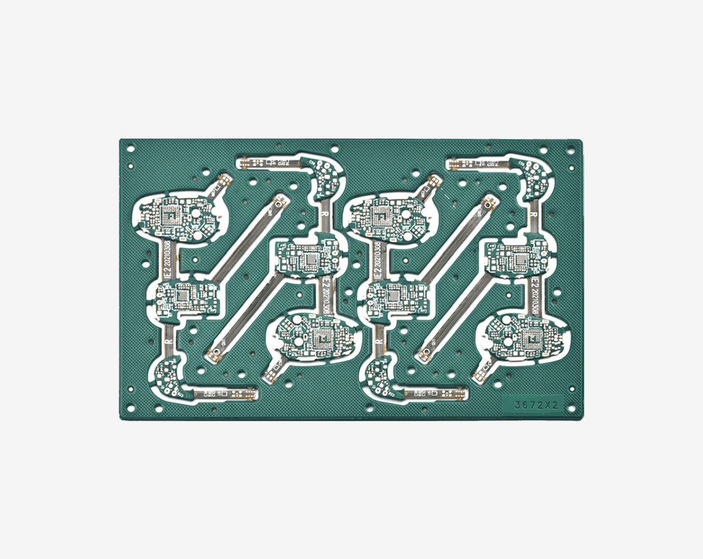 Multilayer rigid flex PCB circuits board