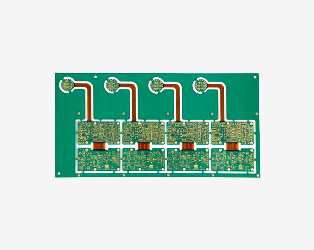 Six-layer impedance rigid-flex board
