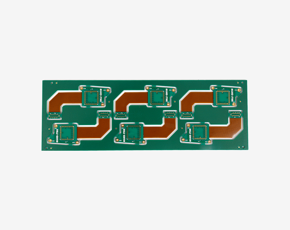 4 layers rigid-flex boards impedance control circuit